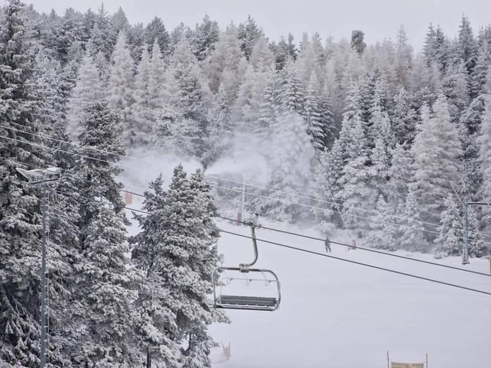 Studio Marmotte Font-Romeu 4 Personnes Avec Balcon Residence Val Soleil Entierement Renove En Juin 2021 Place De Parking & Wifi Gratuit , Draps & Serviettes De Toilettes Non Inclus, Sabanas Y Toallas No Incluidos Kültér fotó